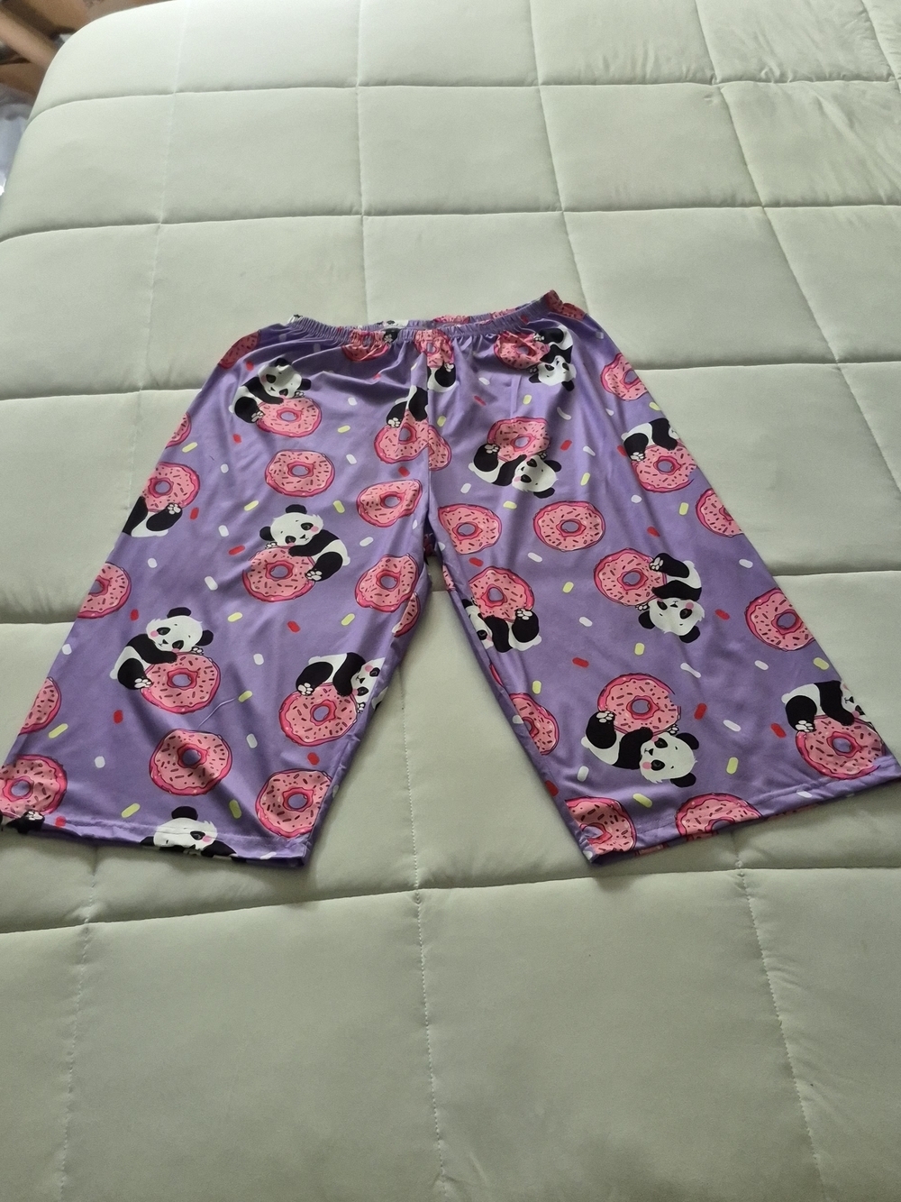 Purple Panda & Donut Pajama Pants